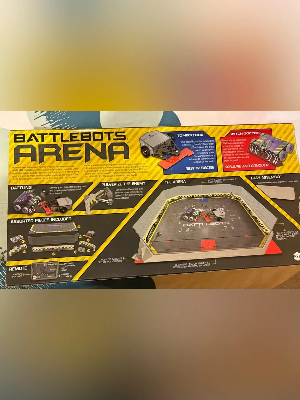 Hexbug Battlebots Arena -Remote Control Combat Set - NWT